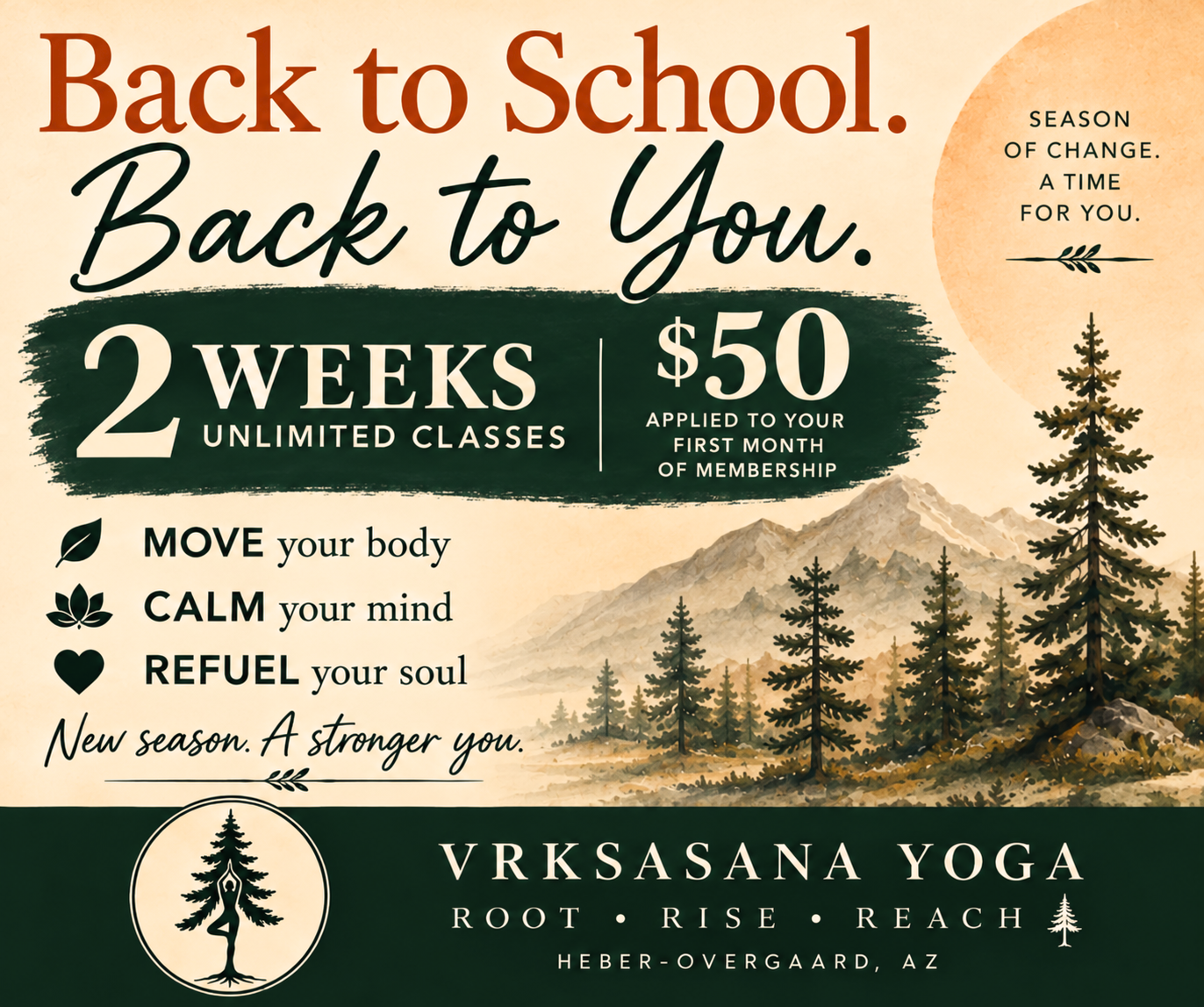 Back to School 2 Weeks